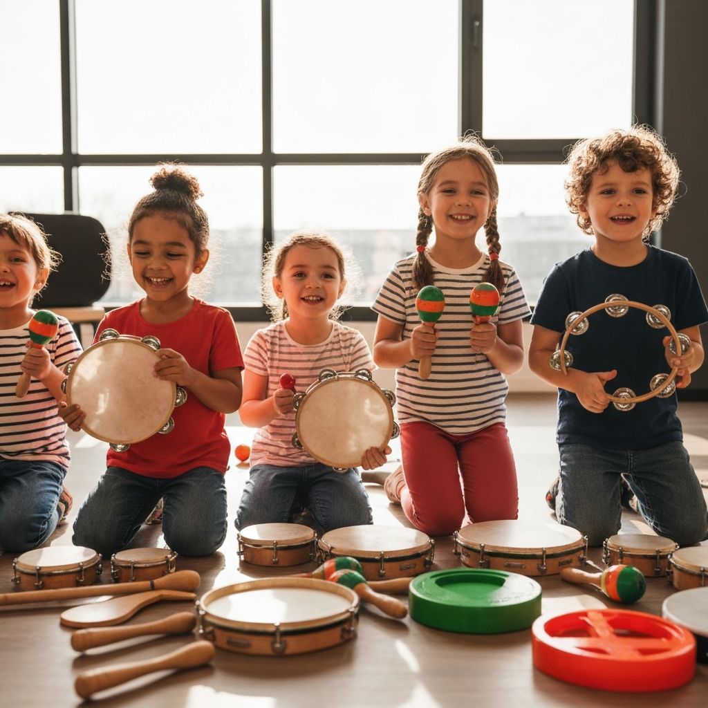 Atelier musical avec les enfants